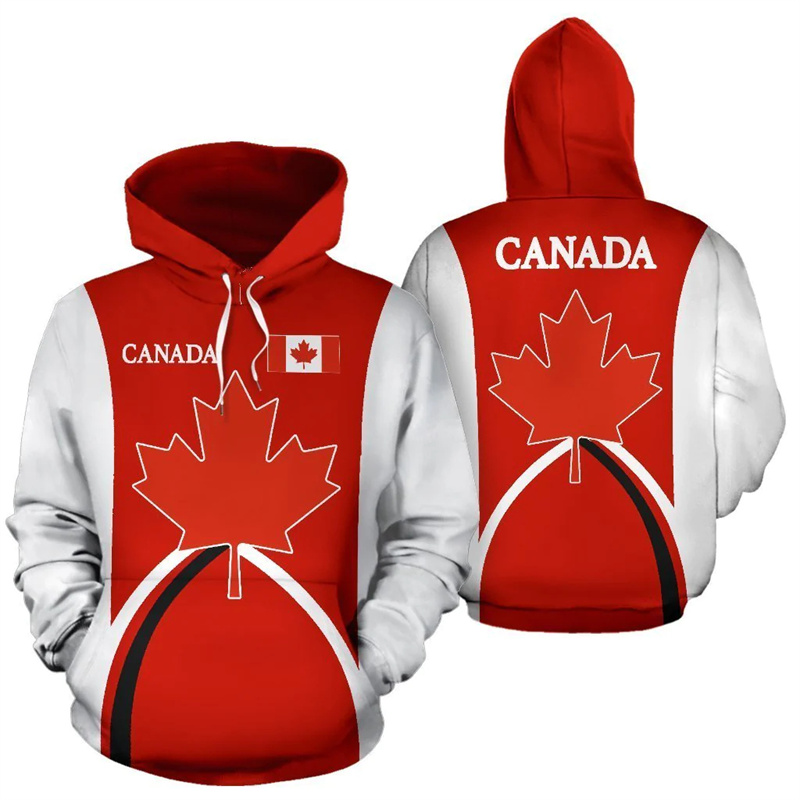 Sudadera con capucha con estam - Street Fashion Canada reseña y precio